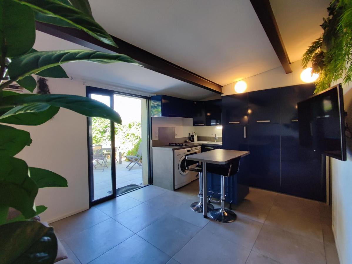 L'Ousto - Studio Avec Magnifique Terrasse A 5 Min De Cassis Roquefort-la-Bédoule Exteriör bild
